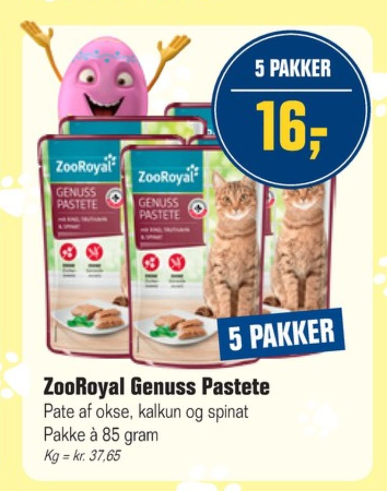 ZooRoyal, Kattefoder