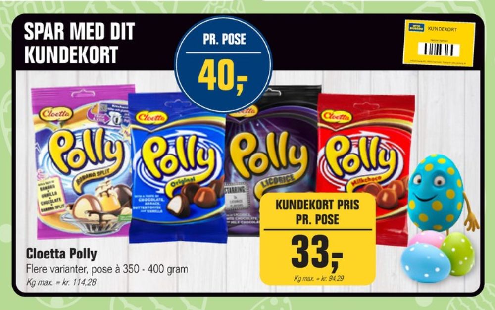 Cloetta Polly, Chokolade Banana Split