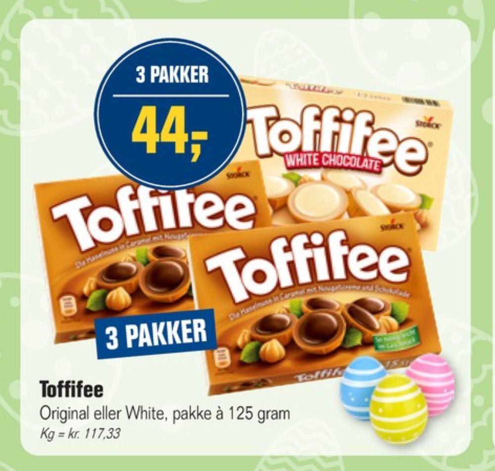 Toffifee, Dessertchokolade
