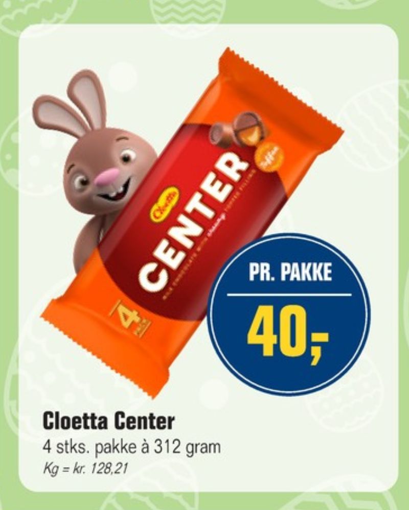 Cloetta Center, Chokoladeruller