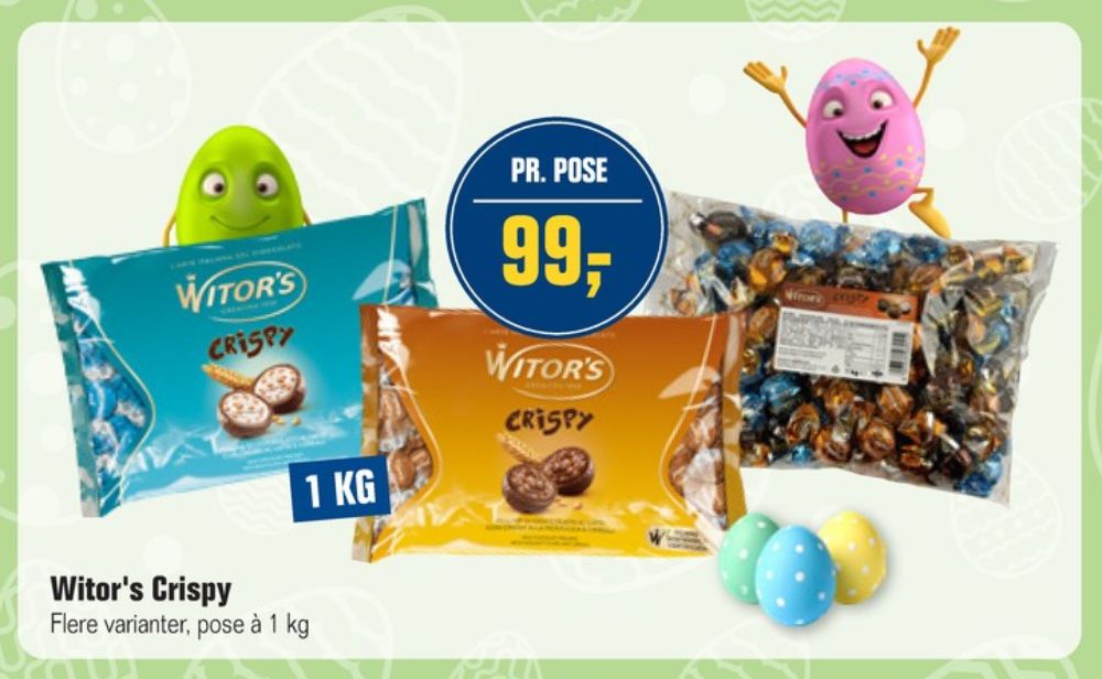 Witors, Crispy Dessertchokolade