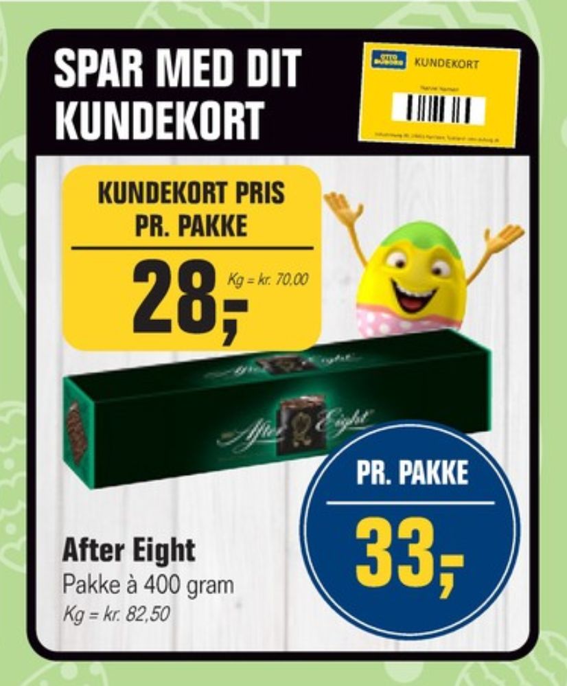 After Eight, Mintchokolade