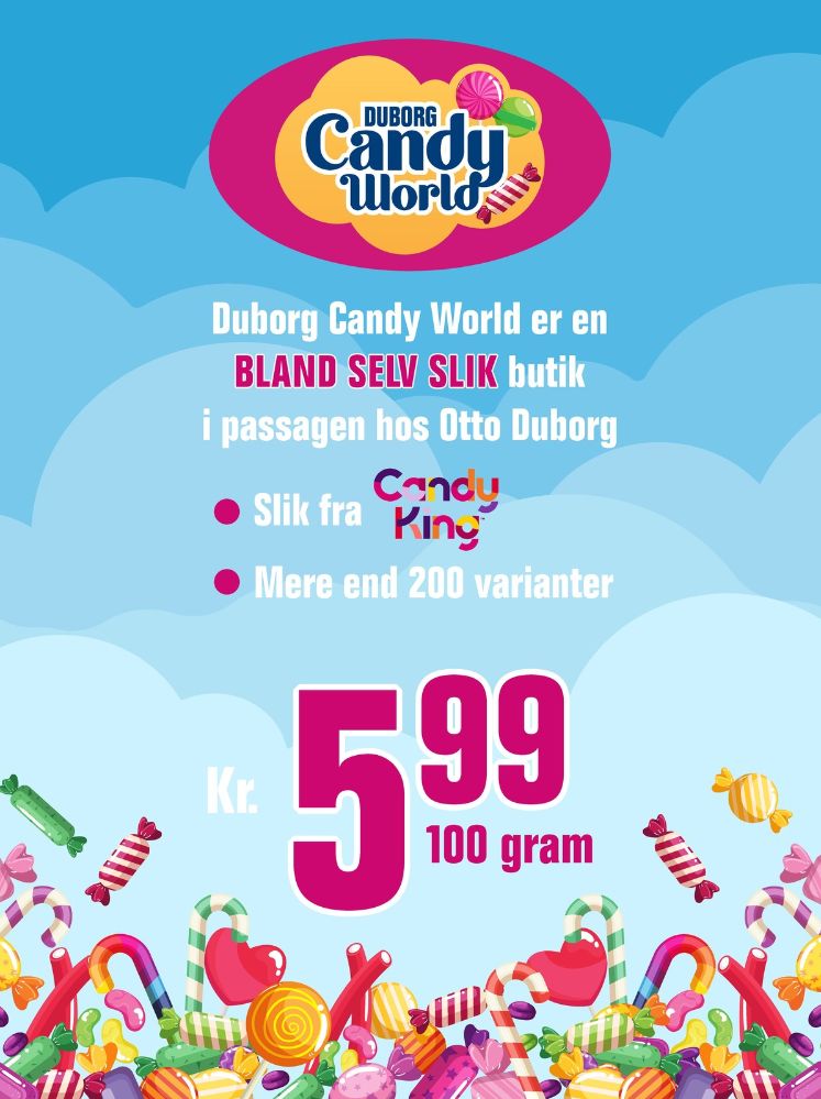Candy King, Bland selv slik