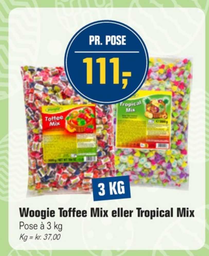 Woogie Toffee Mix, Slikposer