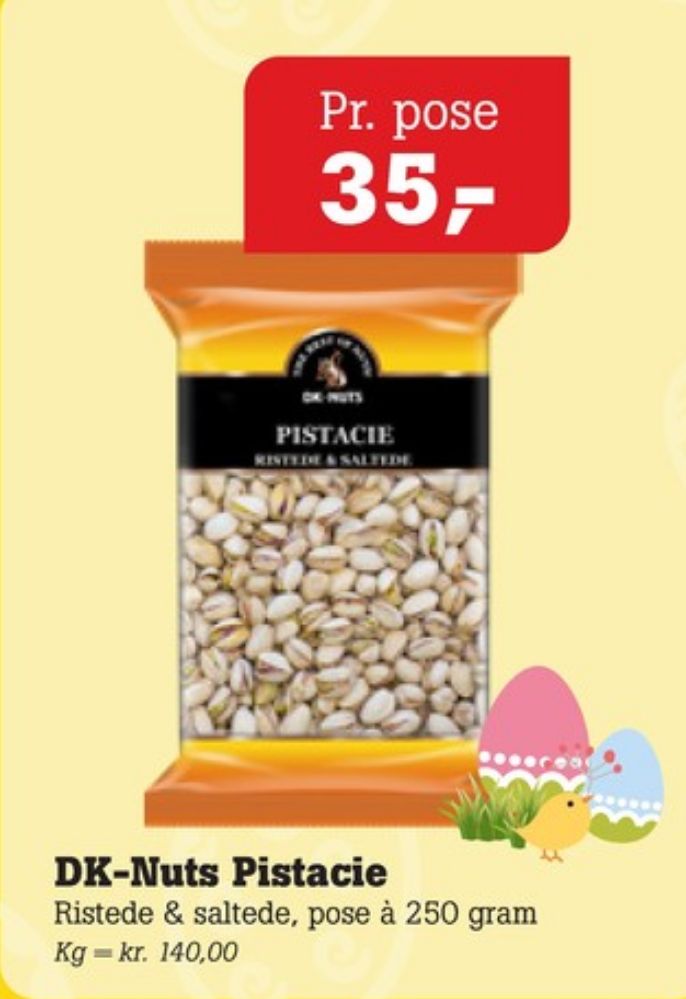 DK-Nuts, Pistacienødder
