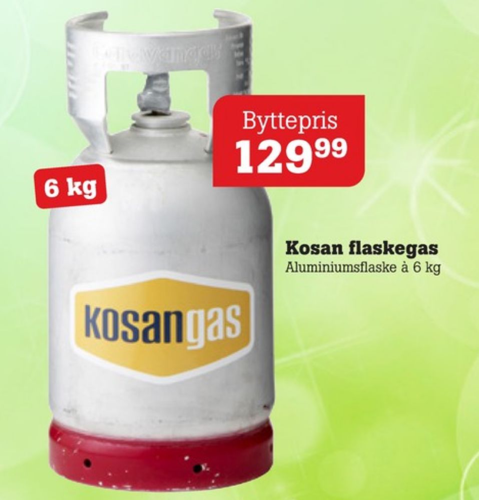 Kosan, Gasflaske
