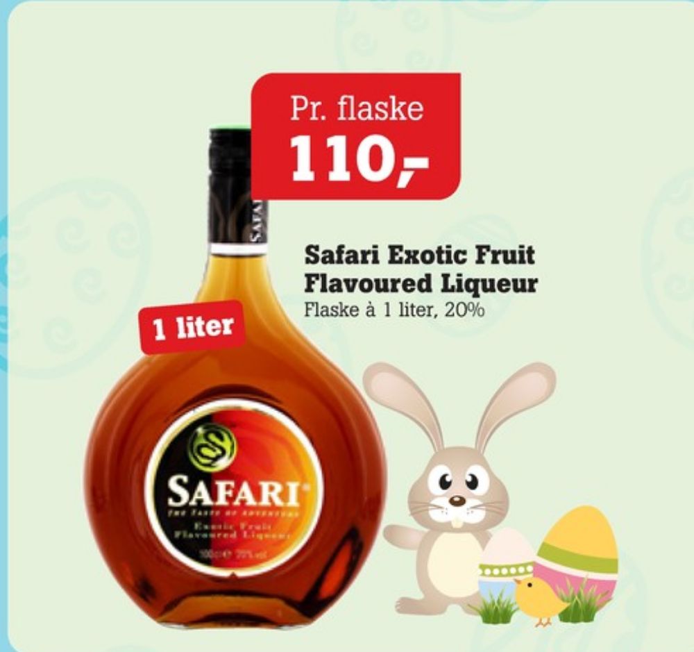 Safari Africa, Likør