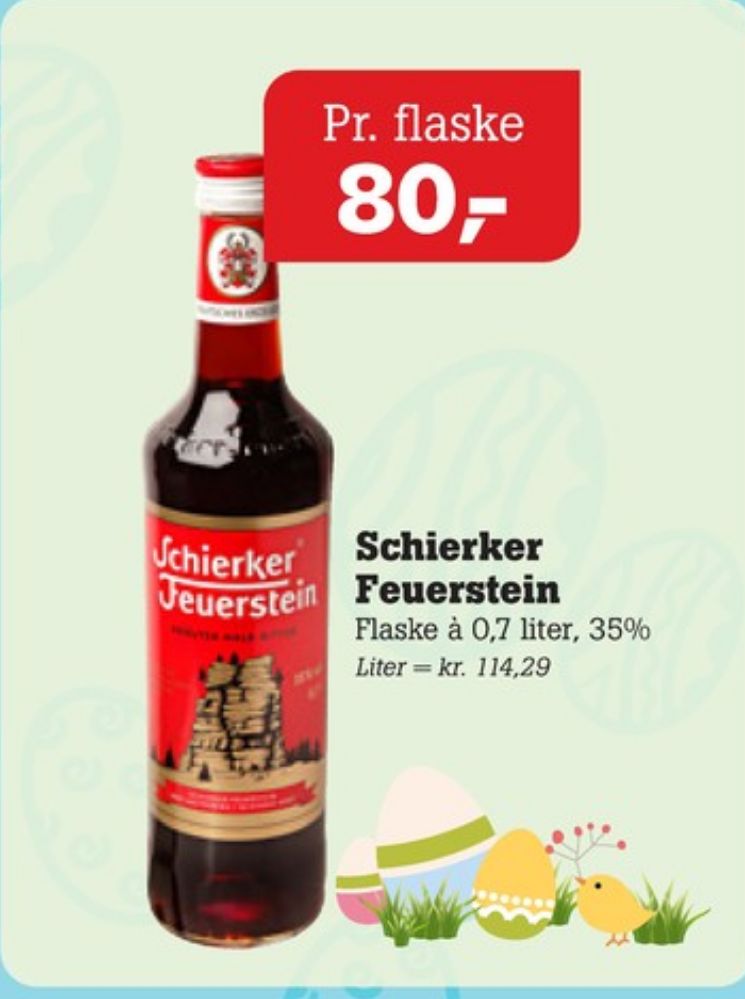 Schierker Feuerstein, Bitter