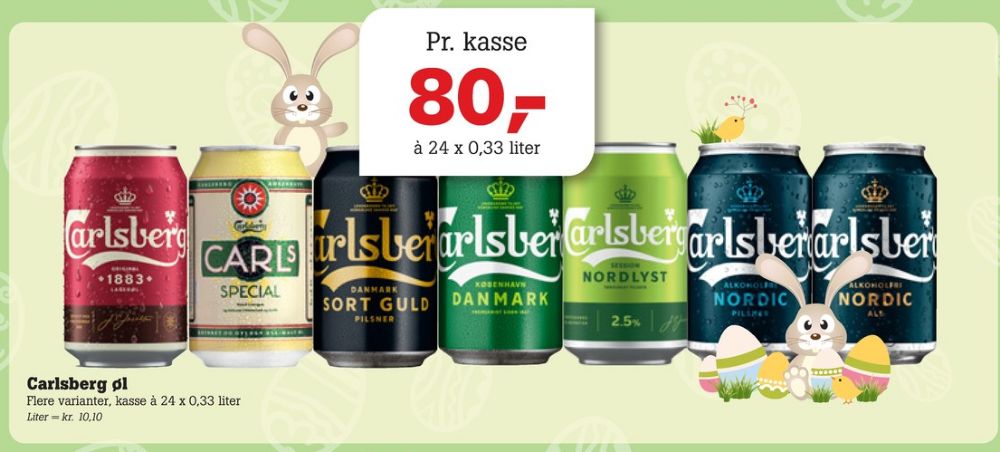 Carlsberg Carls Special, Øl 24 pk.