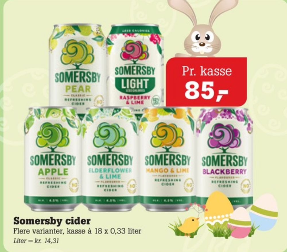 Somersby Pear, Pear Cider 18 pk.