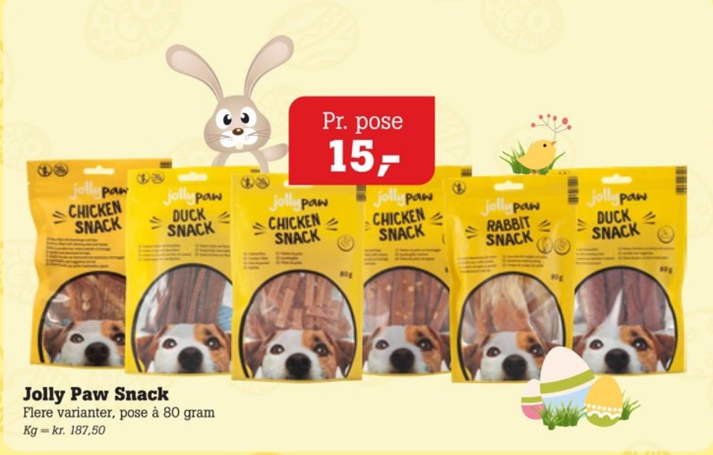 Jollypaw, Hundesnacks