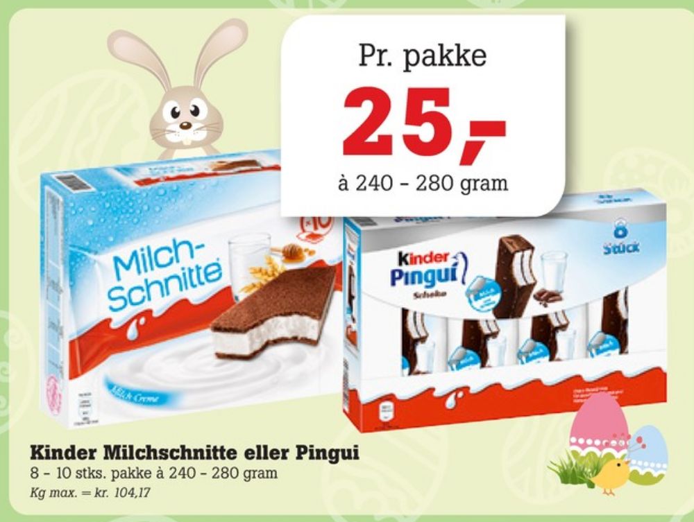Kinder Pingui, Cool Snacks