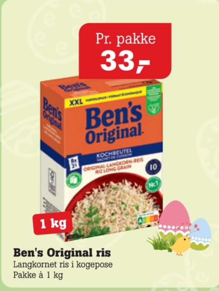 Ben's Original, Langkornet Ris