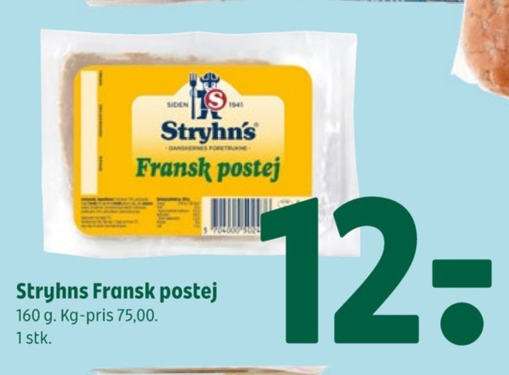 Stryhns Fransk Postej, Leverpostej