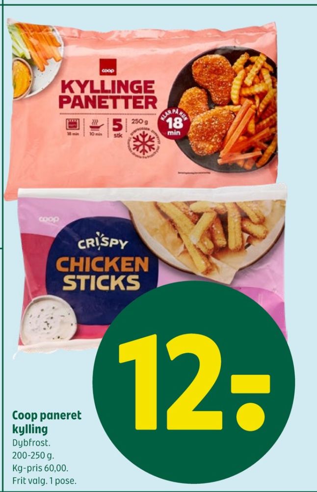 Coop, Kyllingepanetter