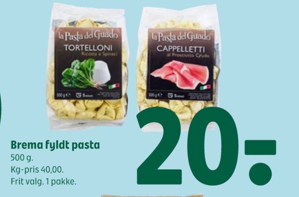 La Pasta del Guado, Cappelletti al Prosciutto Crudo