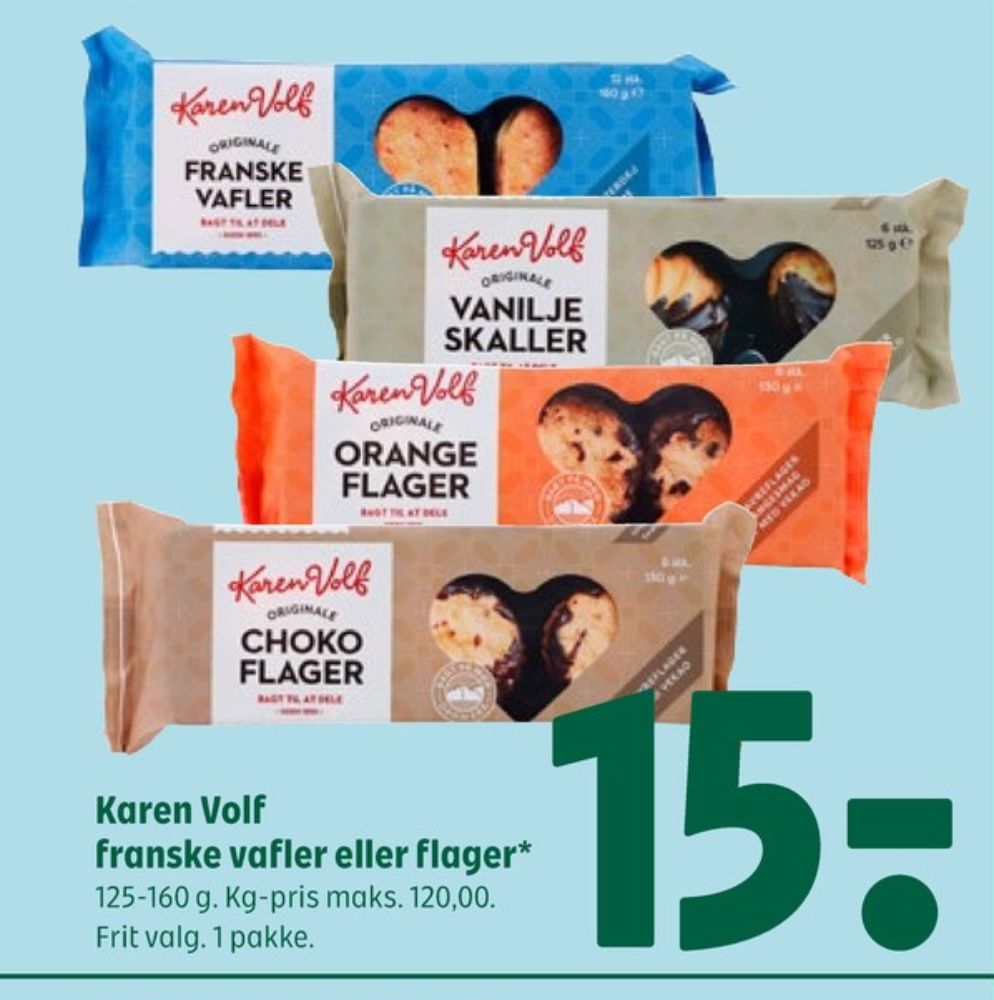 Karen Volf, Franske Vafler