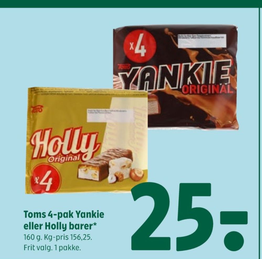 Holly, Chokoladebar