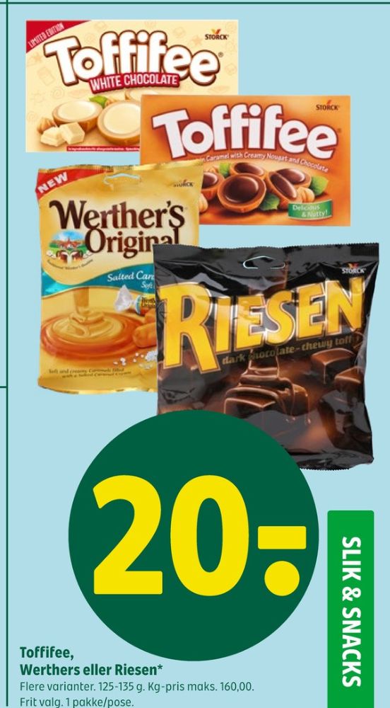 Toffifee, Dessertchokolade White