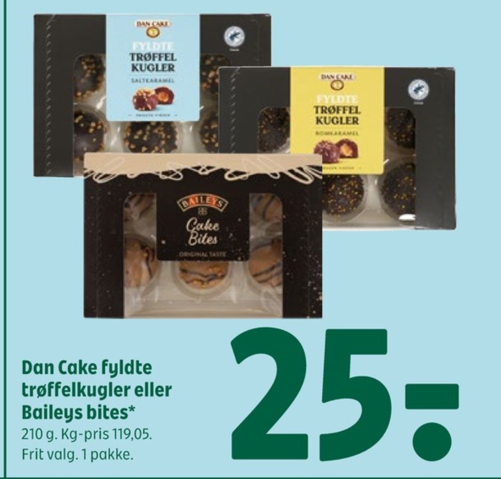 Bailey Mini Delights, Cake Bittes