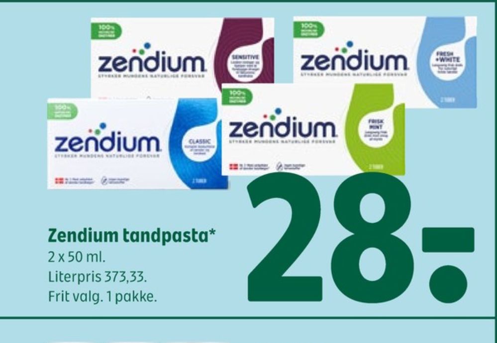 Zendium, Tandpasta