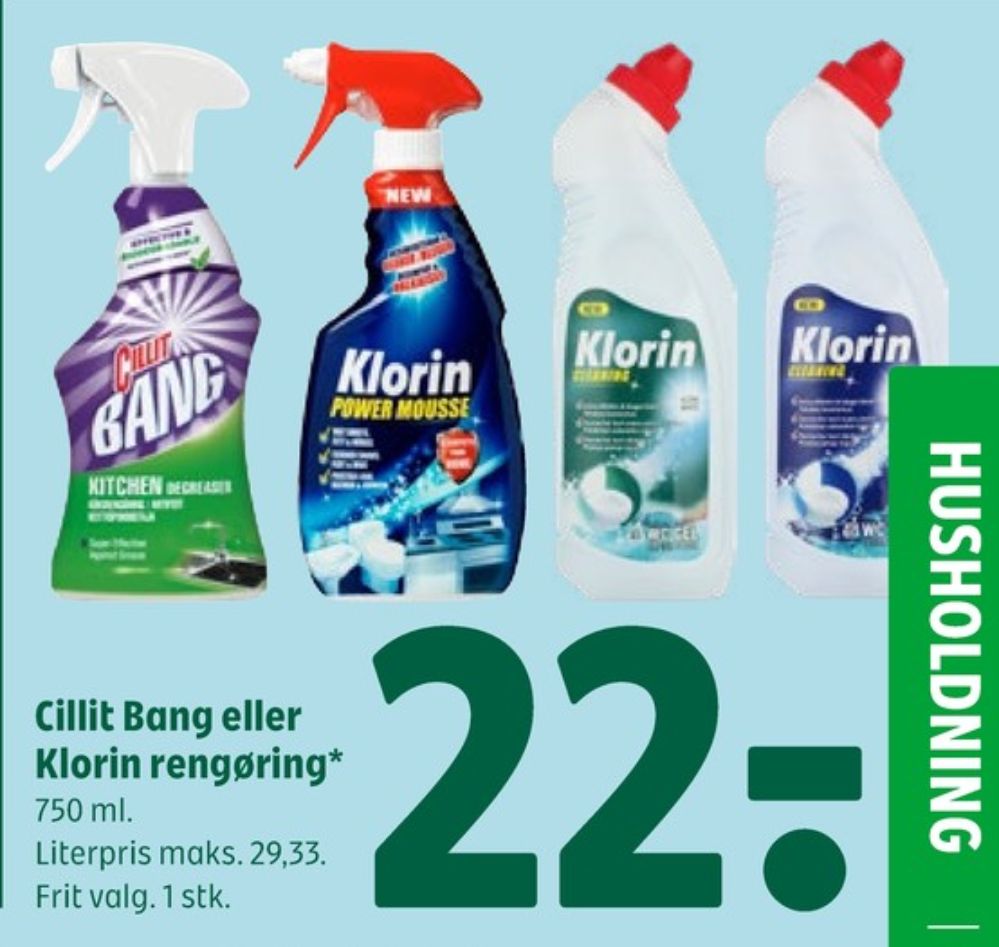 Cillit Bang, Rengøring - universal