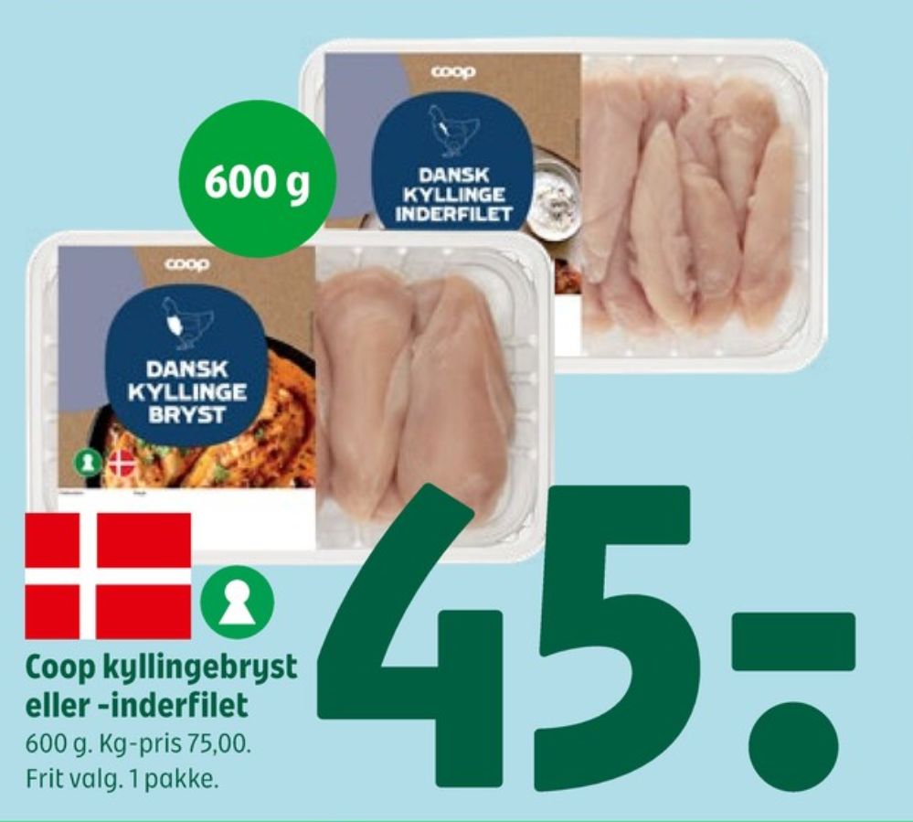 Coop, Kyllingebrystfilet