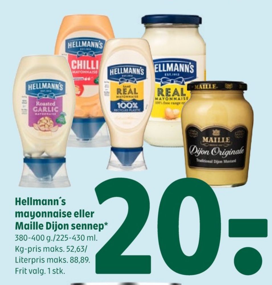 Hellmanns, Real Mayonnaise