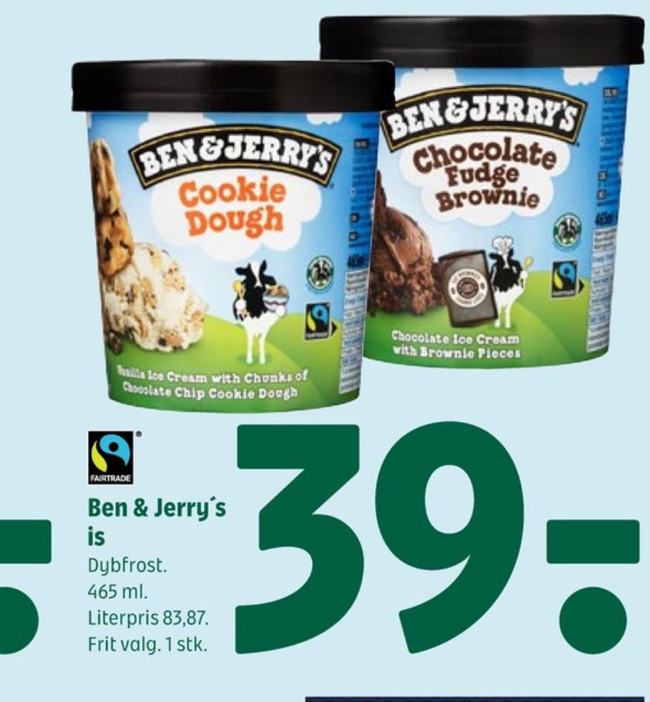 Frisko Ben & Jerry's, Chocolate Fudge Brownie is