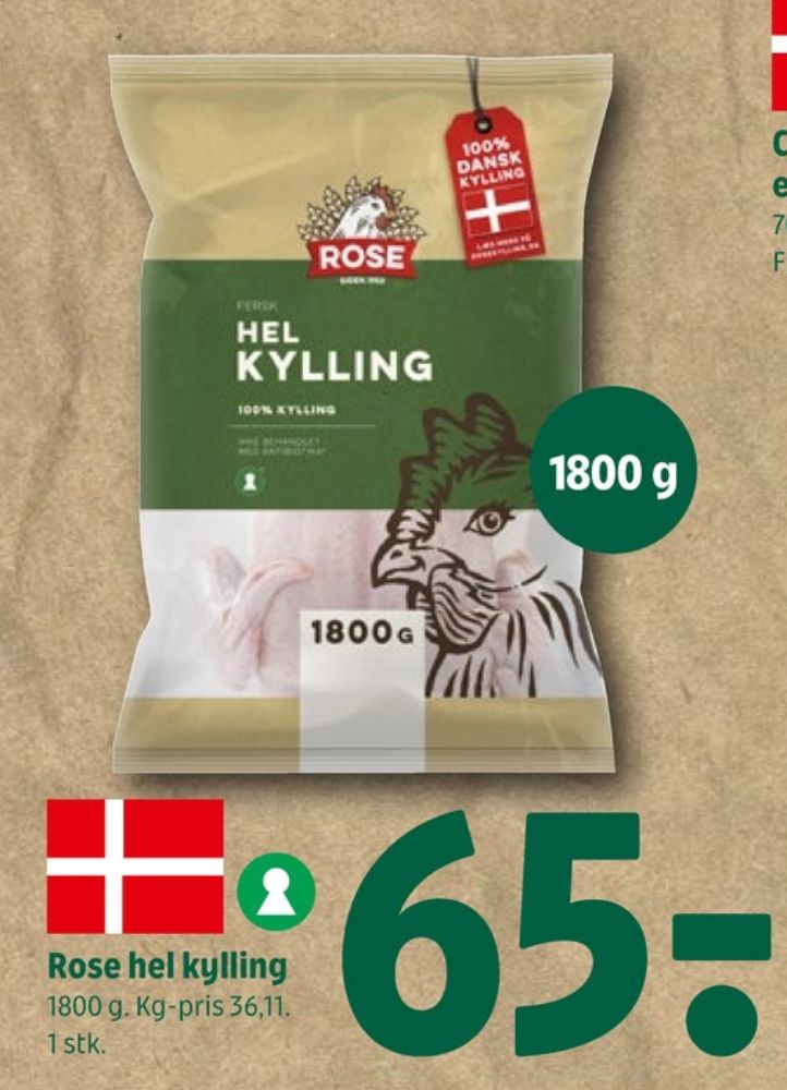 Rose, Kylling