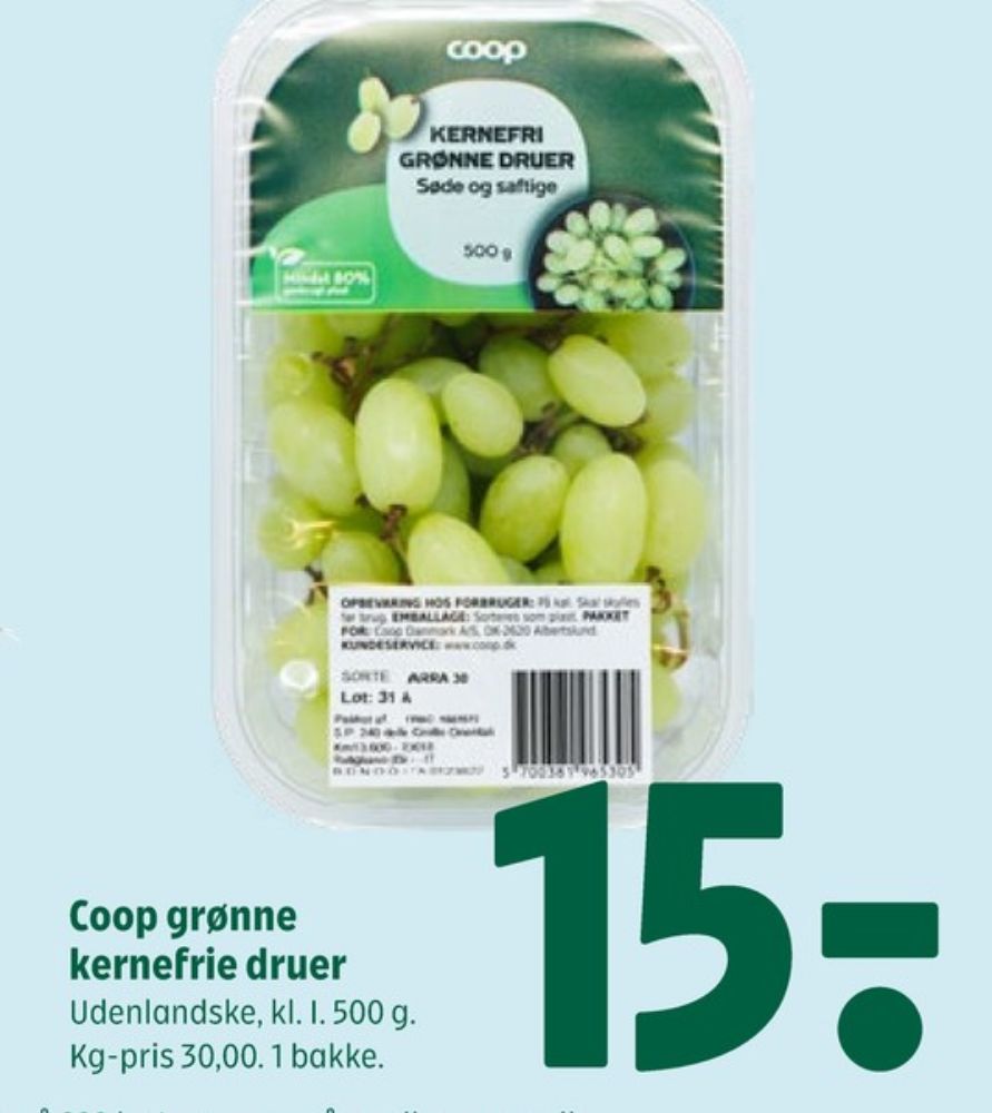 Coop, Vindruer