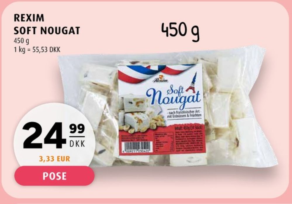 Rexim, Nougat
