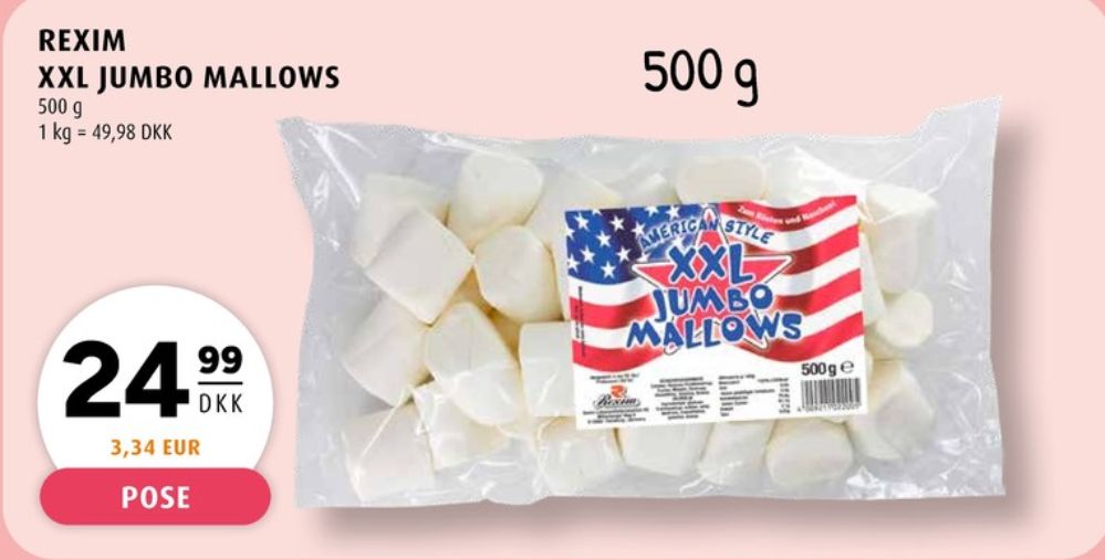 Rexim, Marshmallows