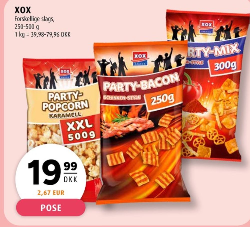 XOX, Party Popcorn Karamel