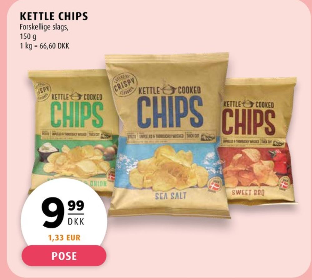 Kettle Cooked Chips, Paprikachips