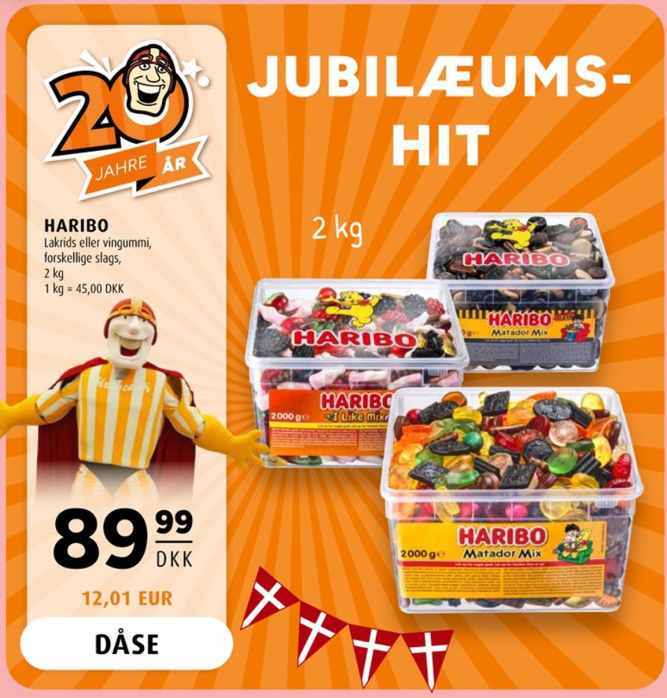 Haribo Matador Mix, Slikbøtter Dark