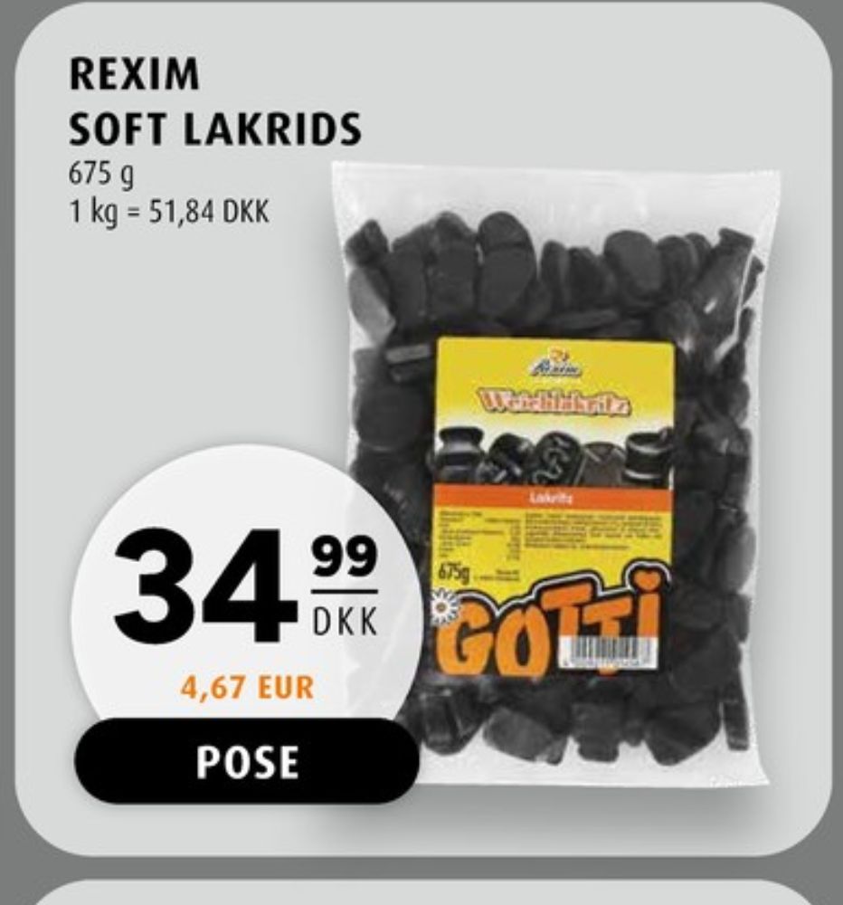 Rexim Gotti , Weichlakritz  Lakrids