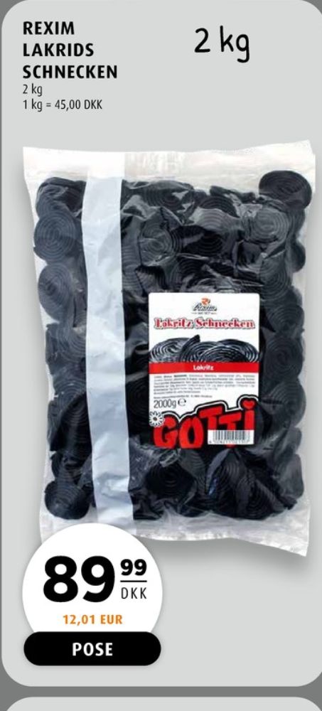 Rexim Gotti , Lakrids Lakritz Schnecken