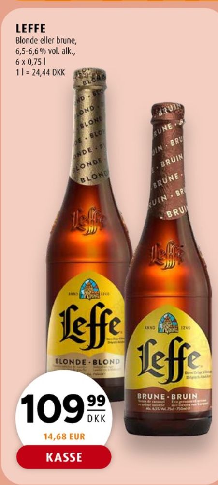 Leffe Brune, Specialøl 6 pk.