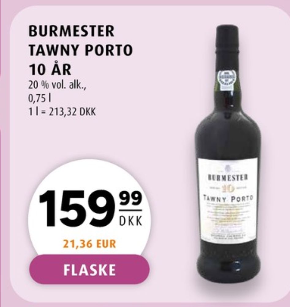 Burmester  10 YO Tawny, Portvin