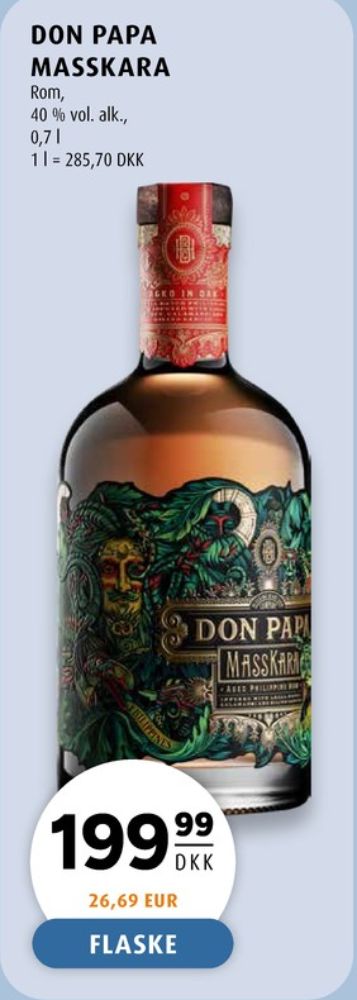 Don Papa Rum Masskara, Rom