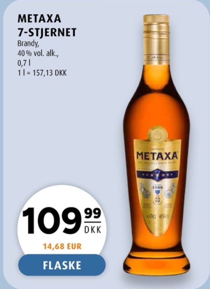 Metaxa 7 Stjernet, Brandy