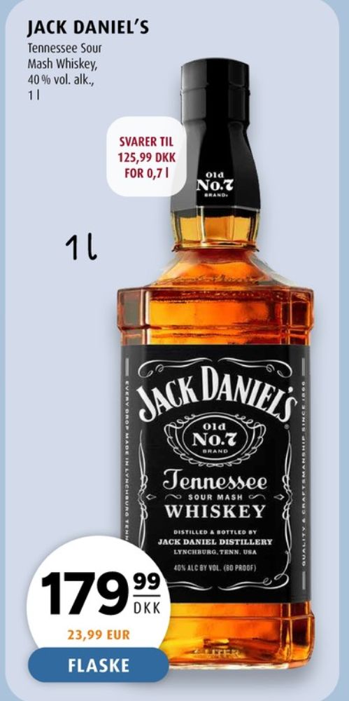 Jack Daniels Old No. 7, Whisky