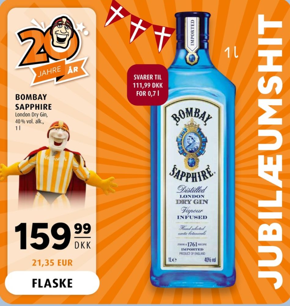 Bombay Sapphire, Gin