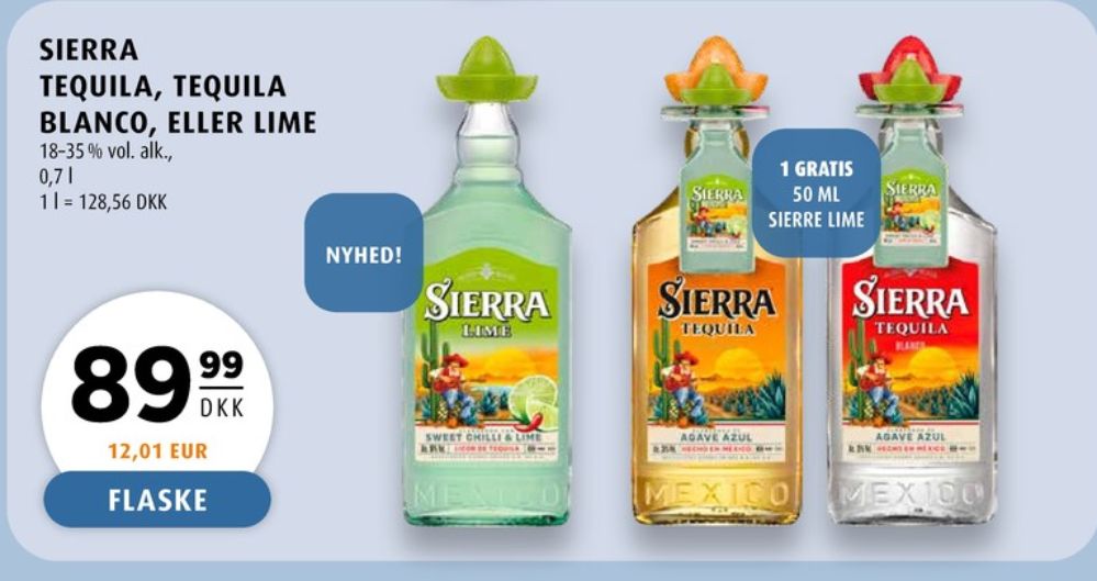 Sierra Reposado, Tequila