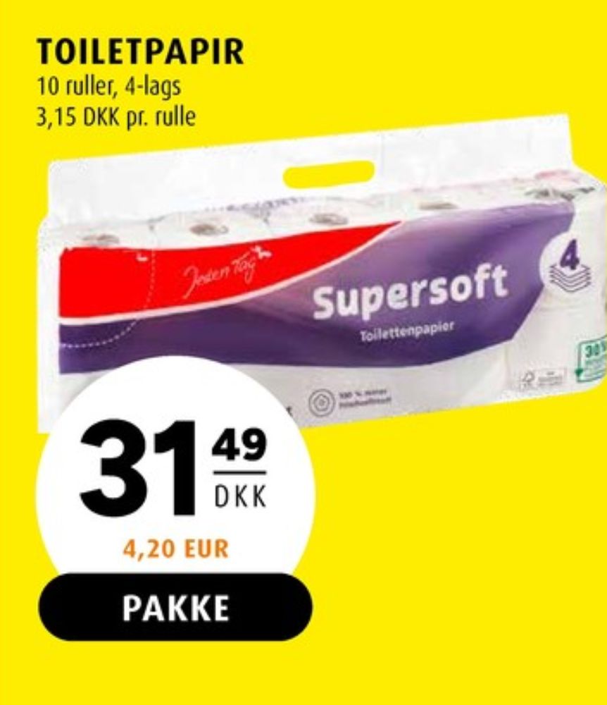 Jeden Tag, Toiletpapir