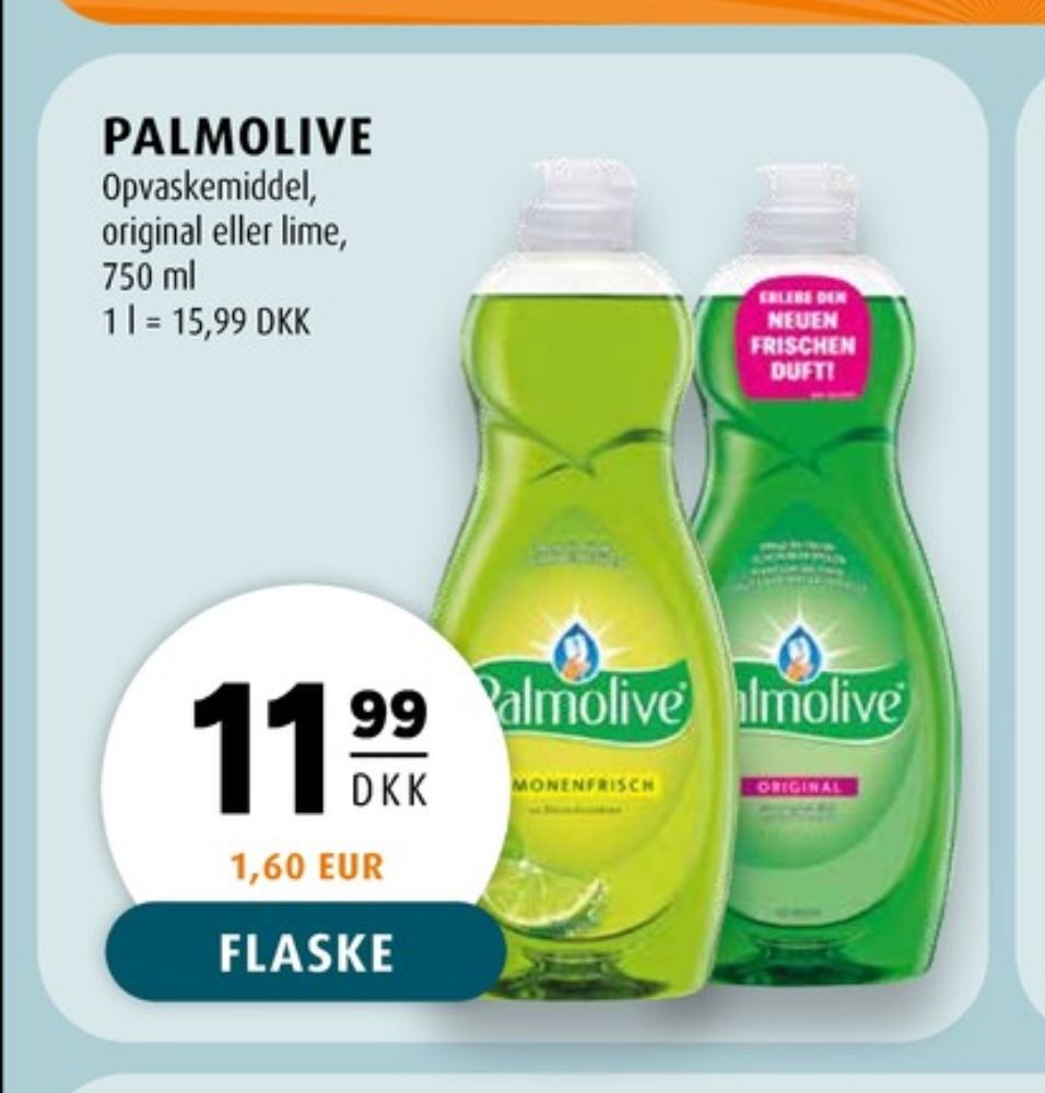 Palmolive, Opvaskemiddel