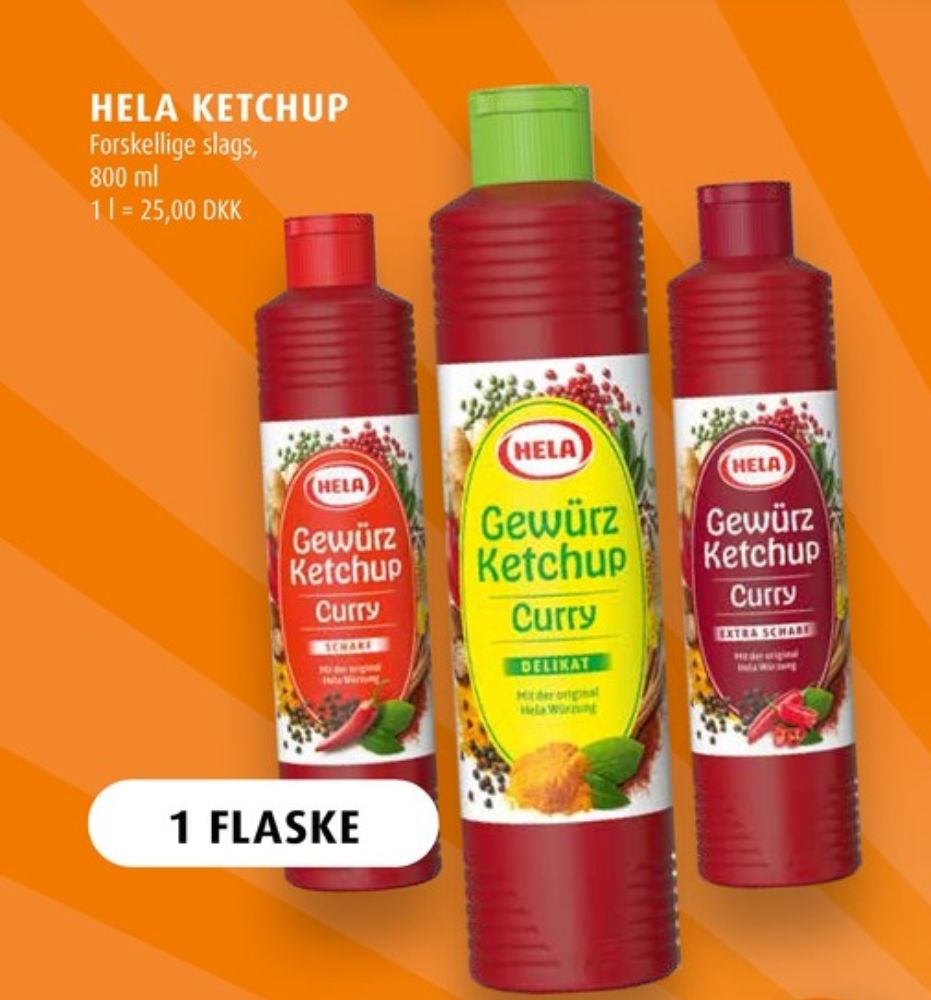 Hela, Ketchup Tomate