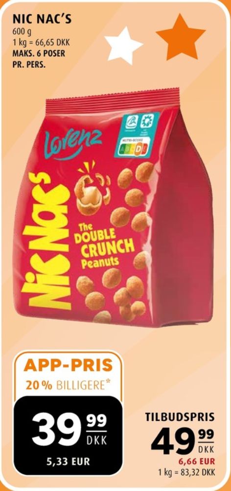 NicNacs, NicNac Double Crunch