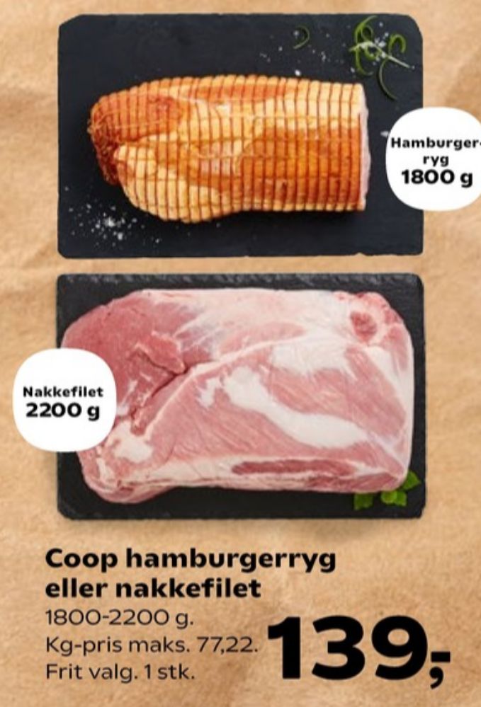 Coop, Nakkefilet